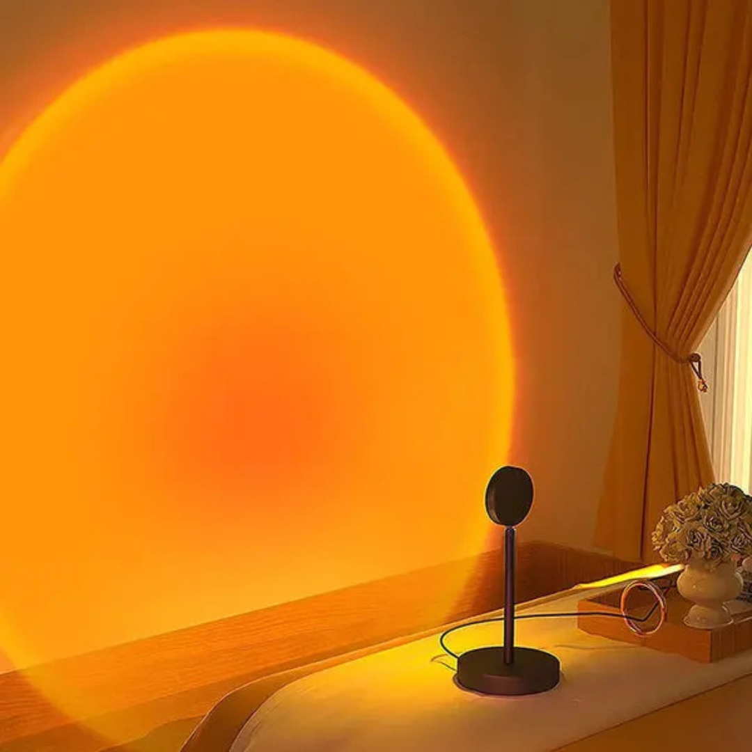 rustgevende ambiance sunset lamp