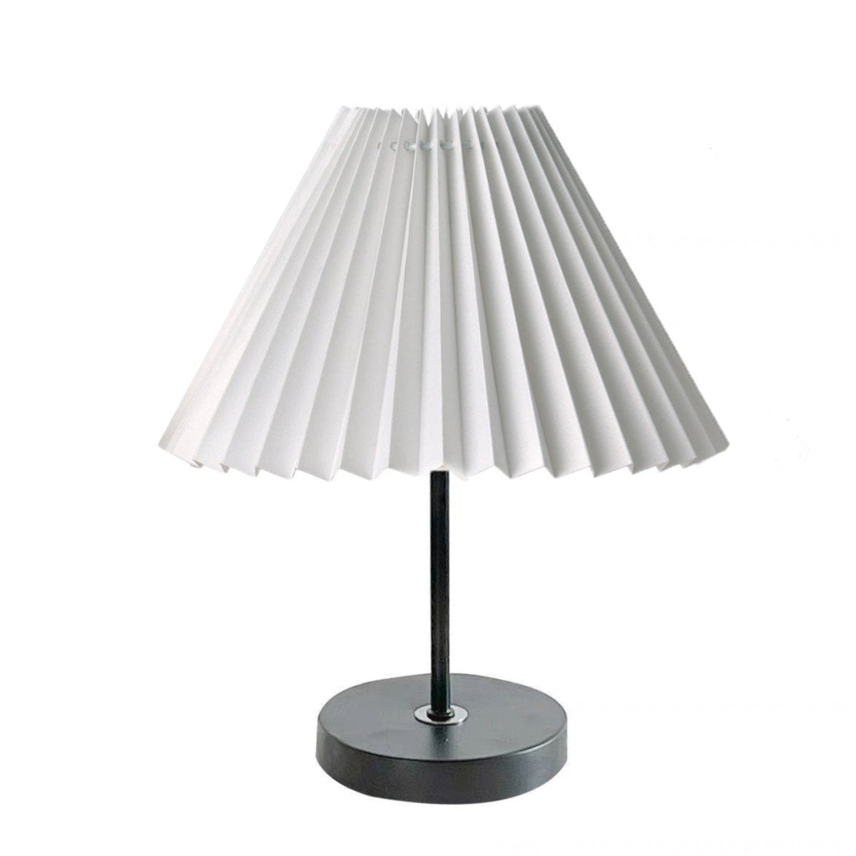 LumiÉl Tafellamp – Met geplooide stoffen kap