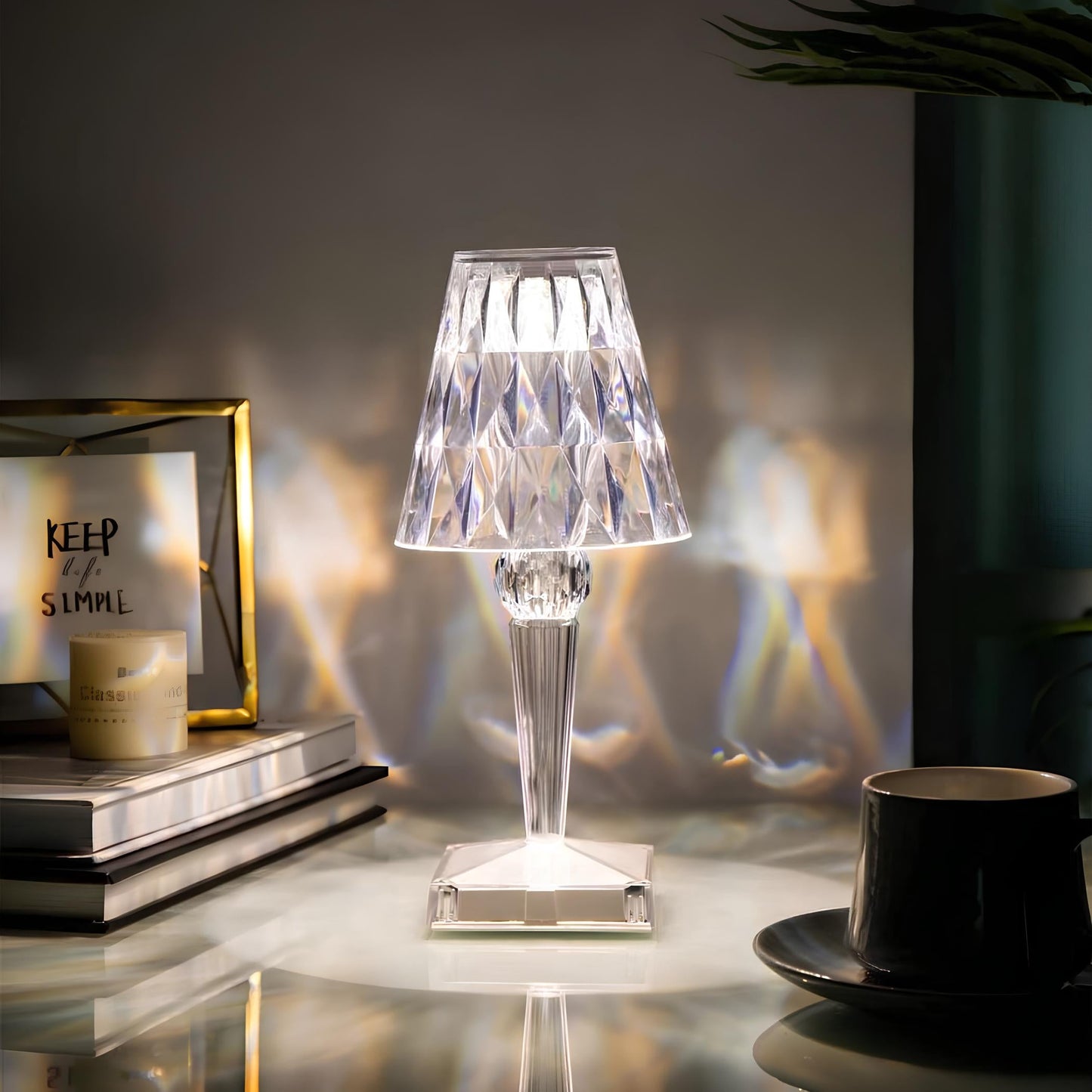 Sprankelende Kristal Lamp
