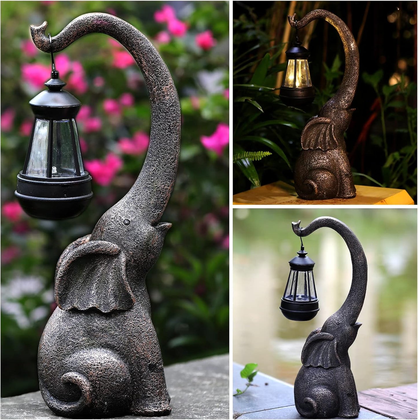 EleGlow – Zonne-Energie Olifantenlamp