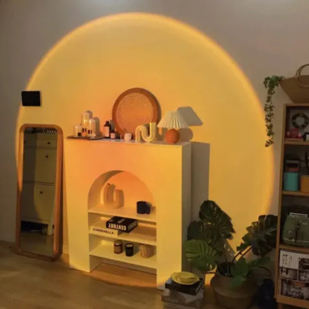 rustgevende ambiance sunset lamp