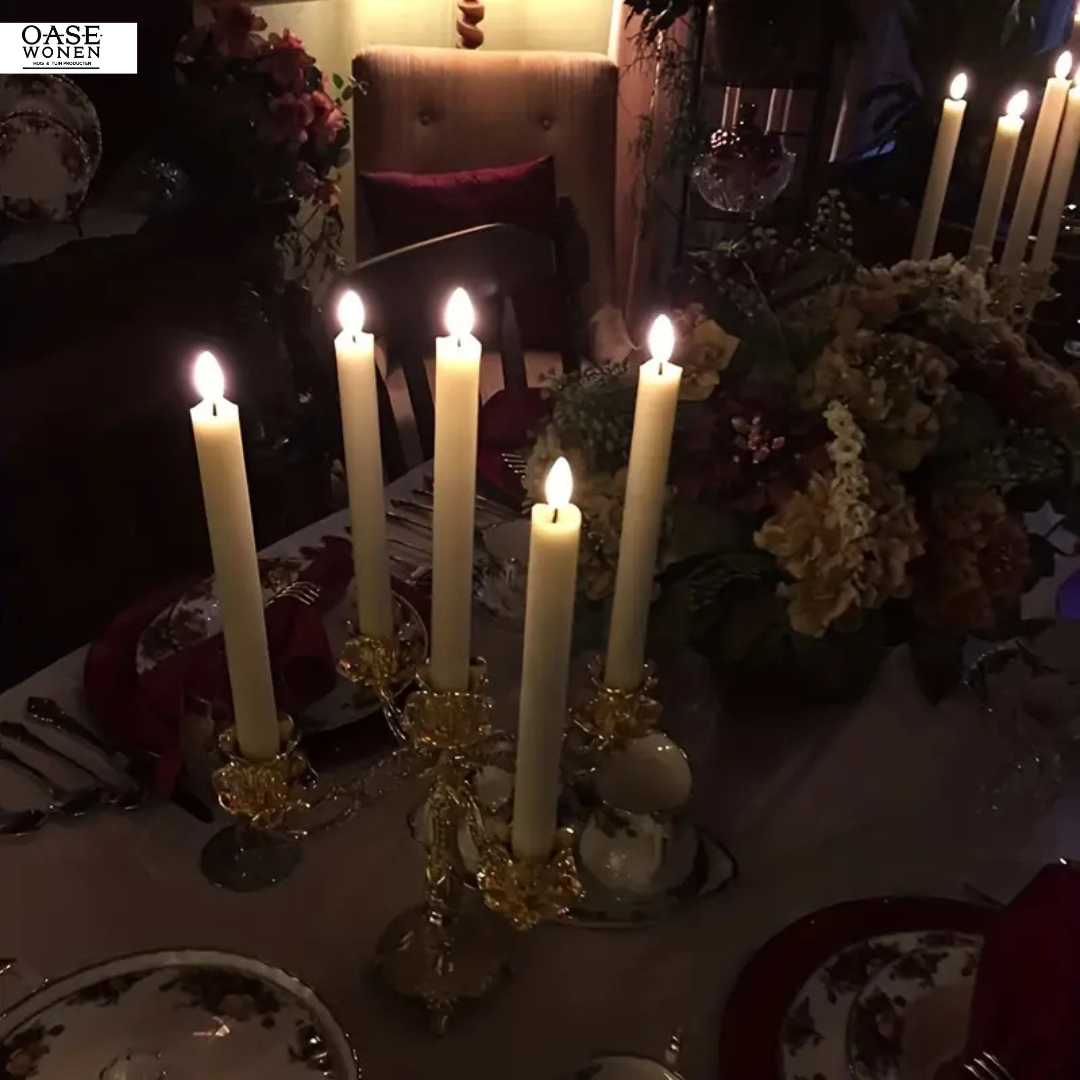 vlamloze verlichting kaars