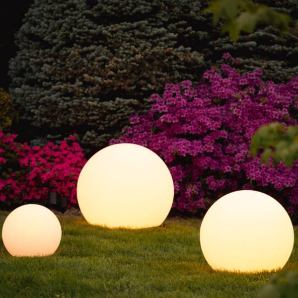 LumaSphere – Zonne-energie Tuinbal met Warm LED-Licht