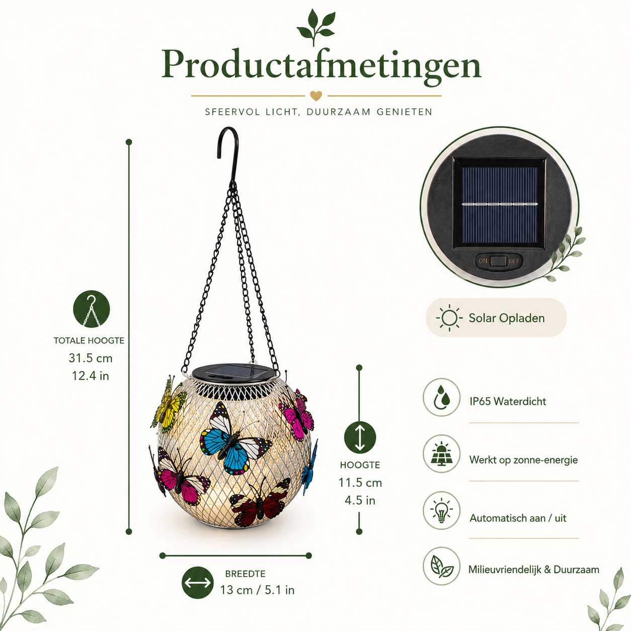 VlinderGloed™ – Solar Vlinderlantaarns (2 Stuks)