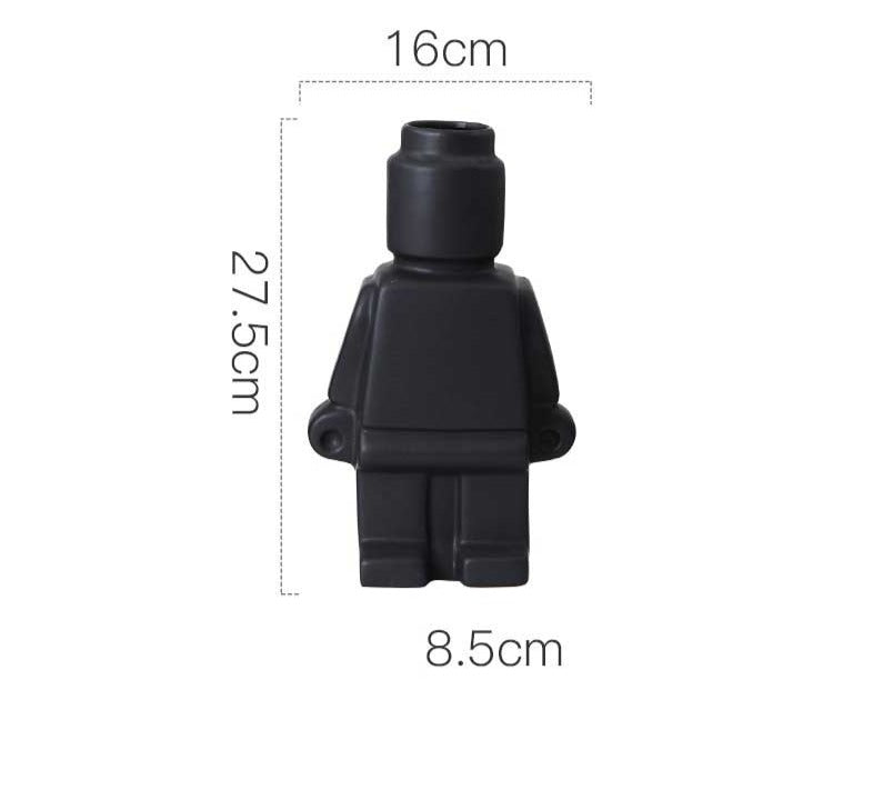 Lego-vorm lichaam vaas