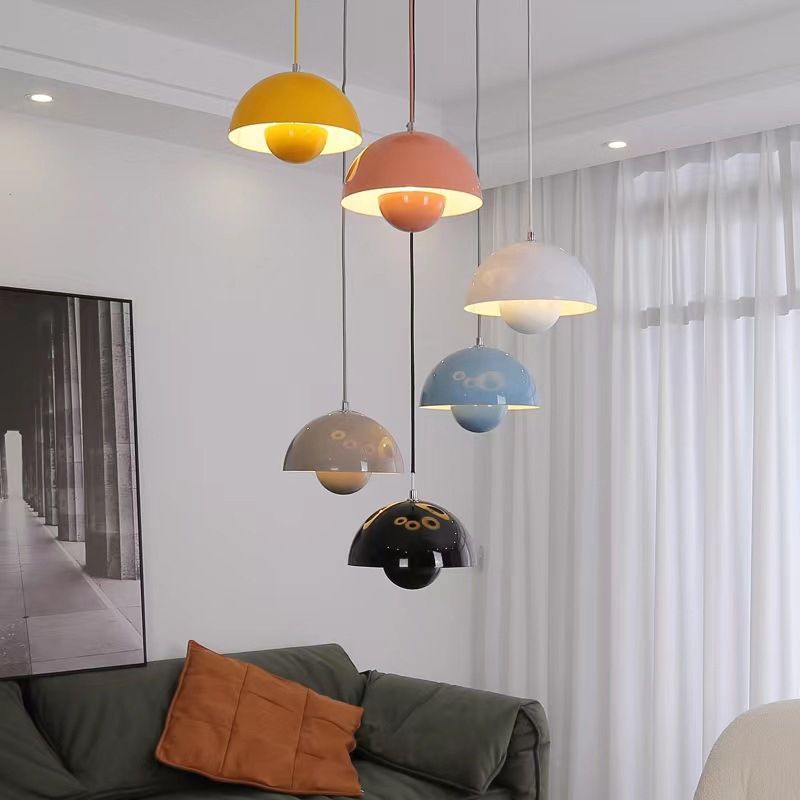 Kleurrijke LED Scandinavische Hanglamp