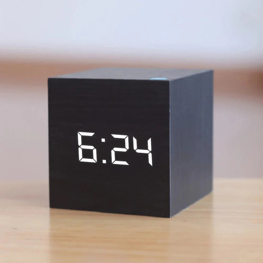 TimeCube – Compacte LED Wekker in kubusvorm