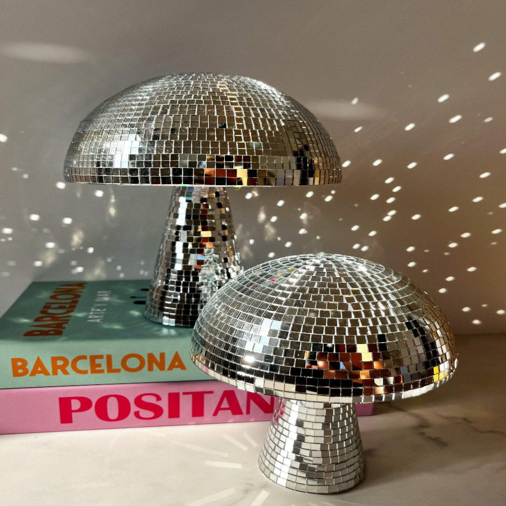 GlimmerShroom – Disco Retro Paddestoellamp