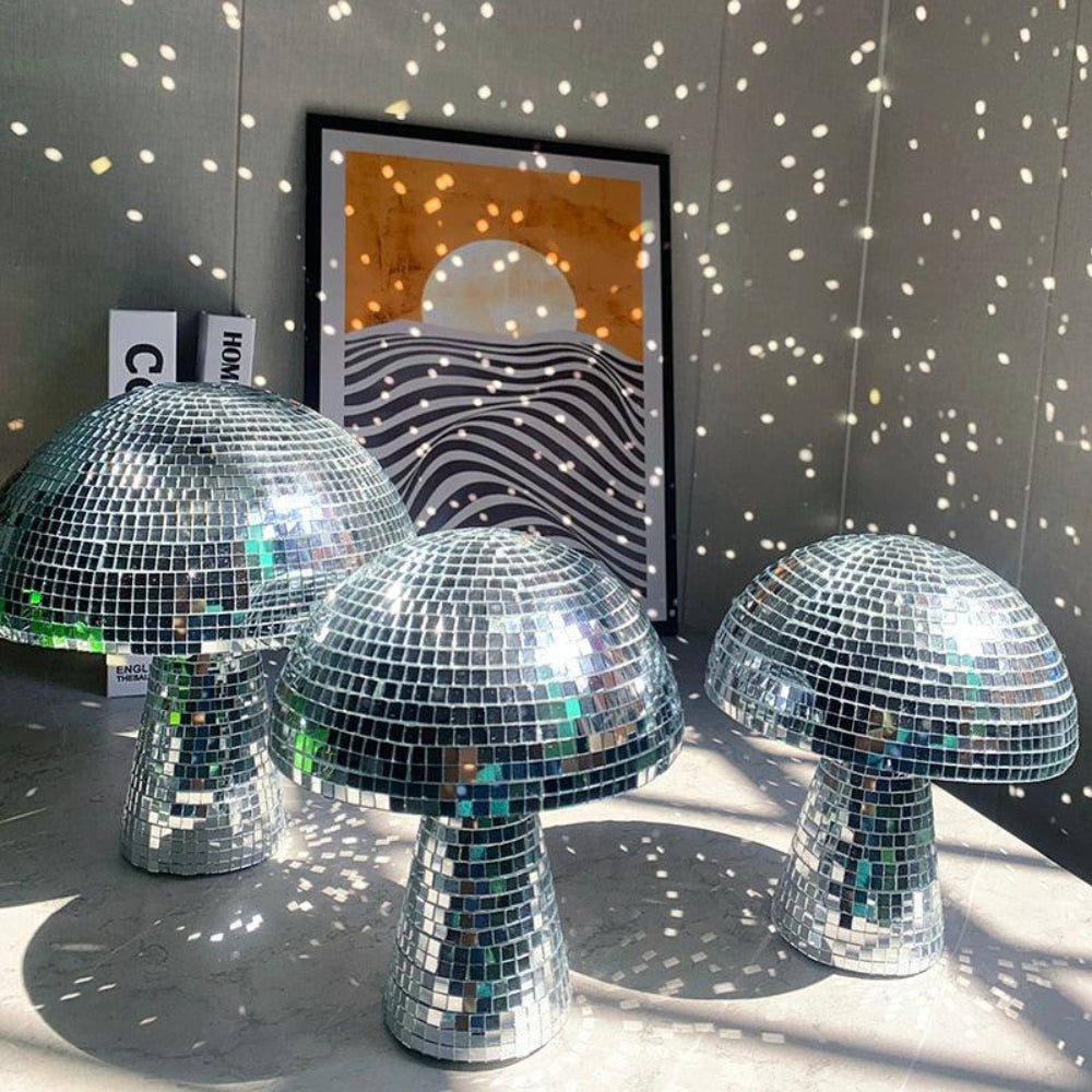GlimmerShroom – Disco Retro Paddestoellamp