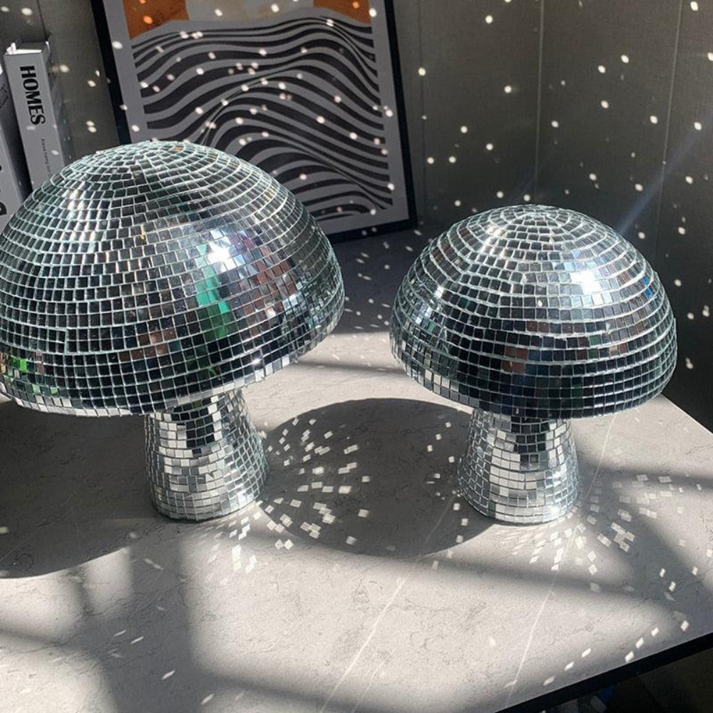 GlimmerShroom – Disco Retro Paddestoellamp