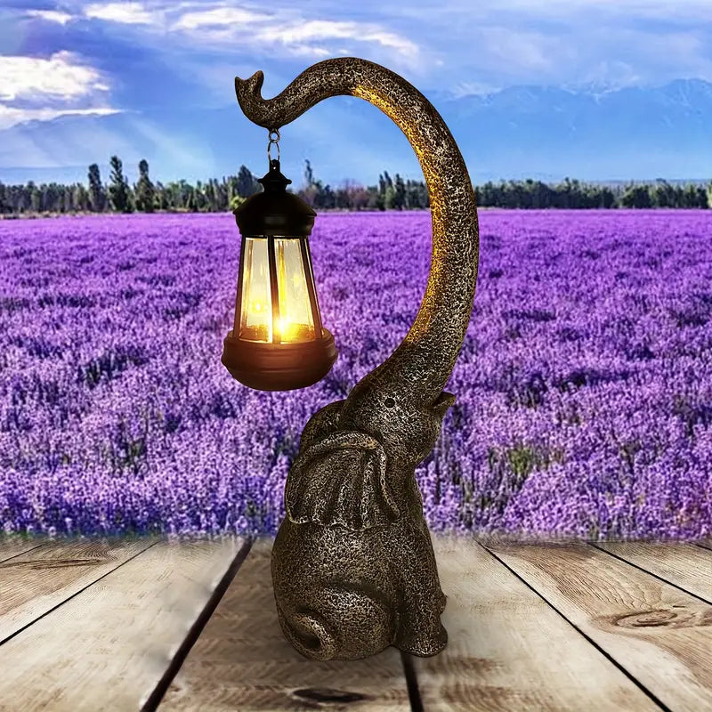 EleGlow – Zonne-Energie Olifantenlamp