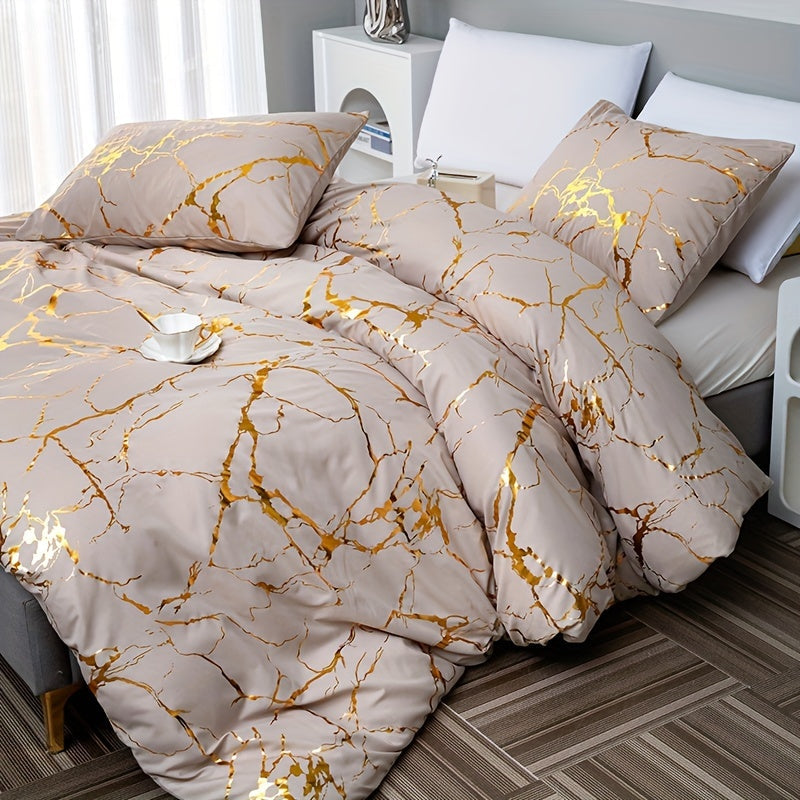 MarbleLuxe – Premium Dekbedovertrek met Marmer Design