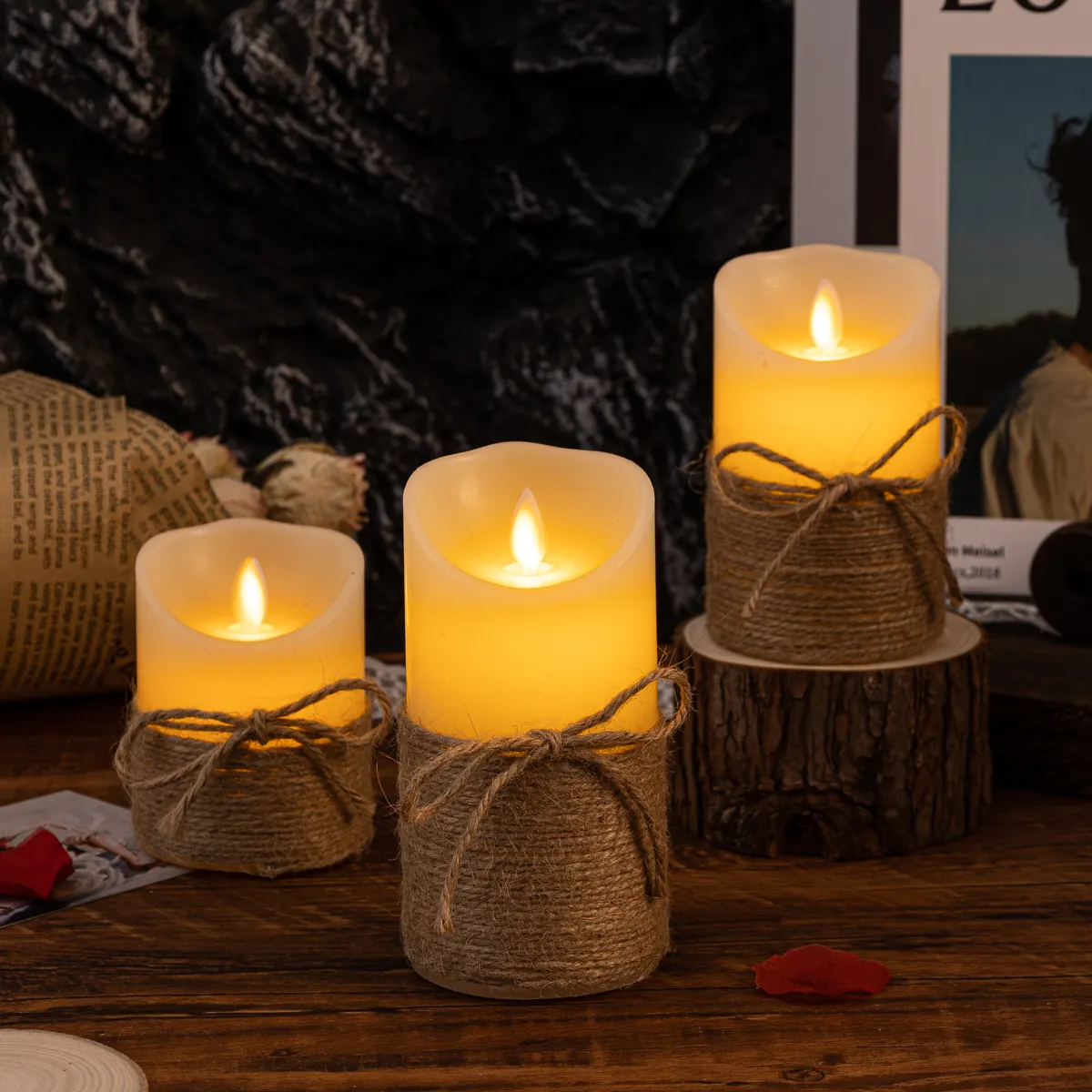 GlowLume LED Kaarsen - Vlamloze kaarsen