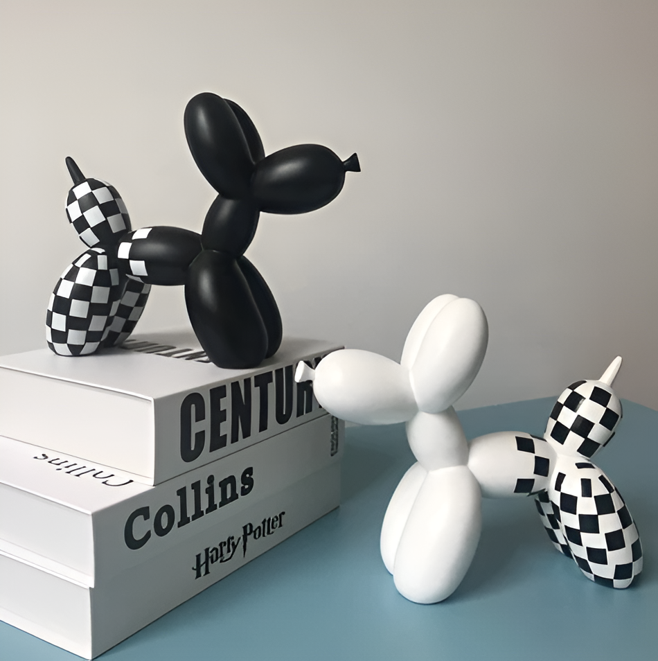 Balloon Dog Art - ballonnenhond-design met een moderne tint