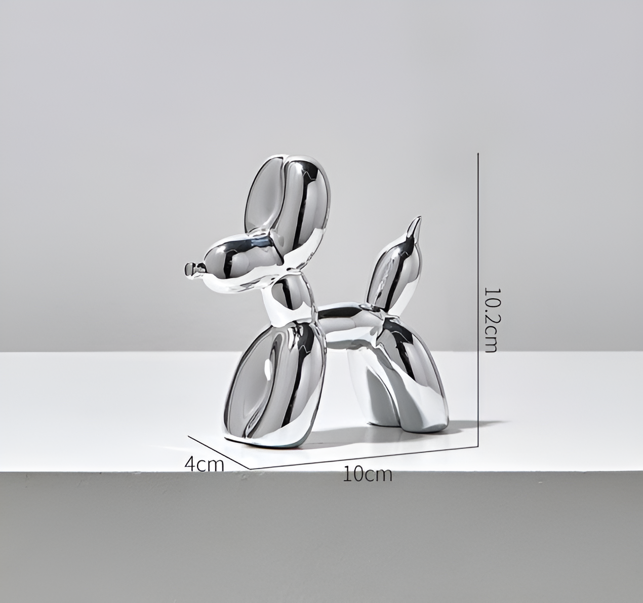 Balloon Dog Art - ballonnenhond-design met een moderne tint