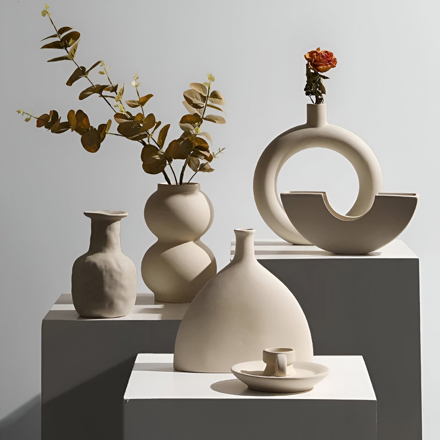 Nordic elegante vaas - Keramieken vaas
