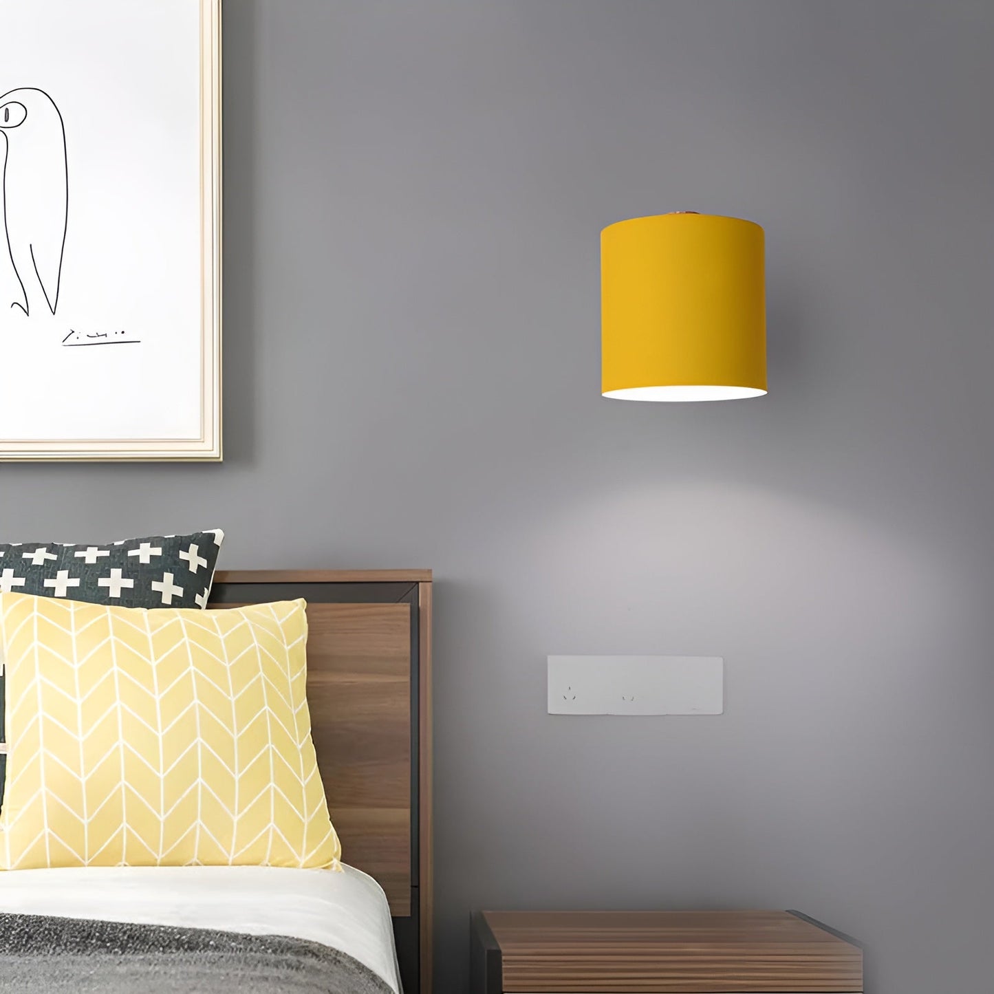 PastelRay – Verstelbare Wandlamp in pastelkleuren