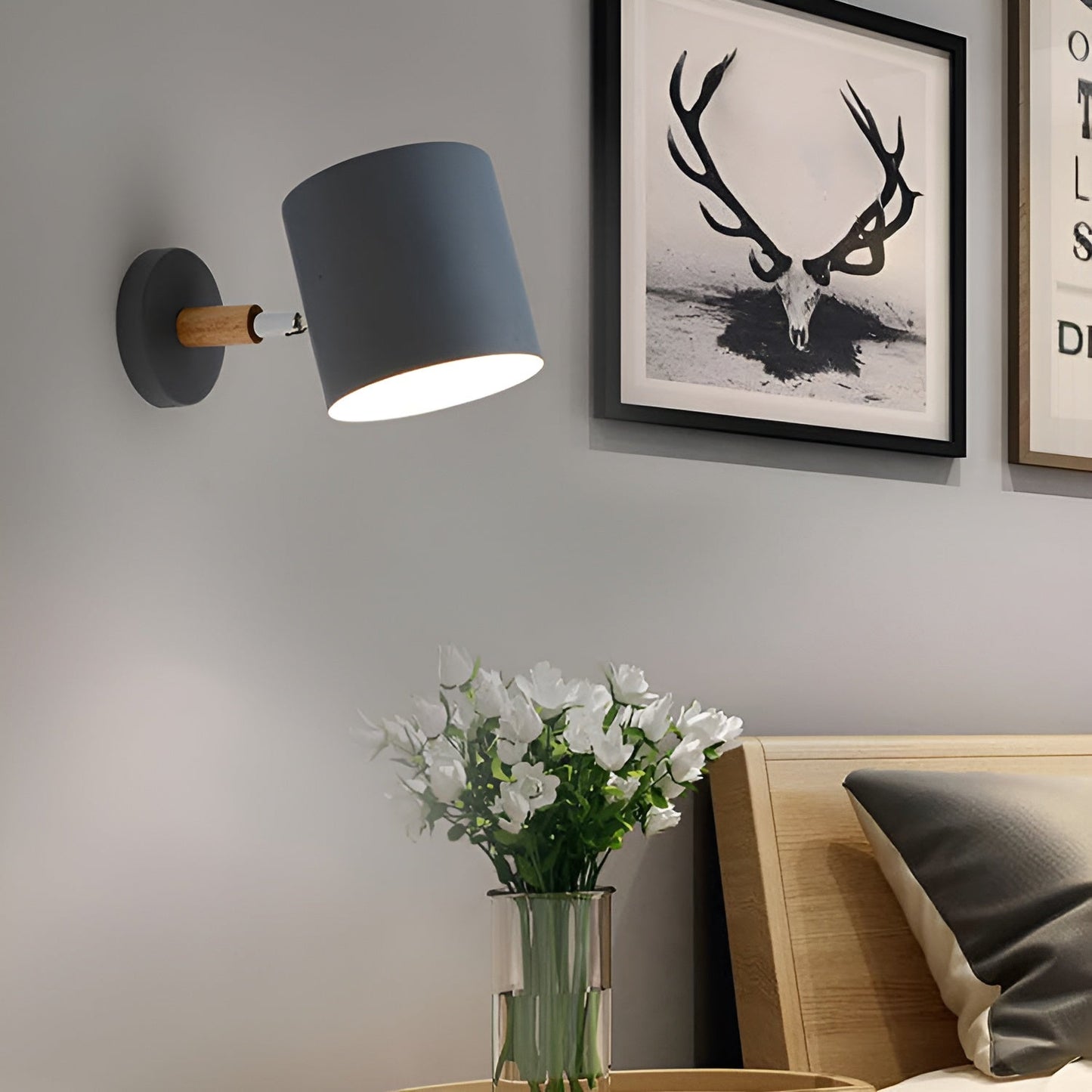 PastelRay – Verstelbare Wandlamp in pastelkleuren