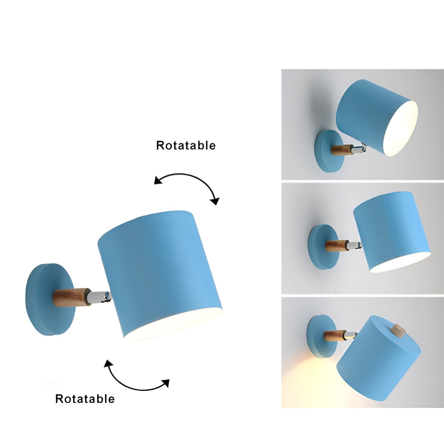 PastelRay – Verstelbare Wandlamp in pastelkleuren