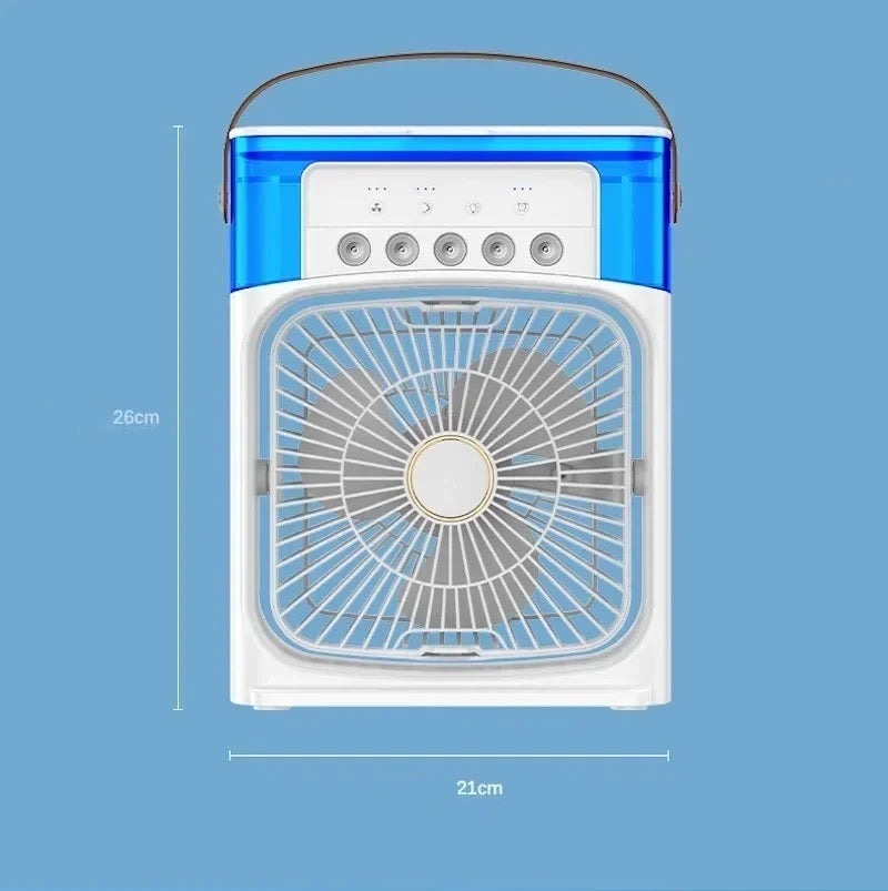CoolioBreeze – Draagbare Mini Airconditioner voor Directe Verkoeling