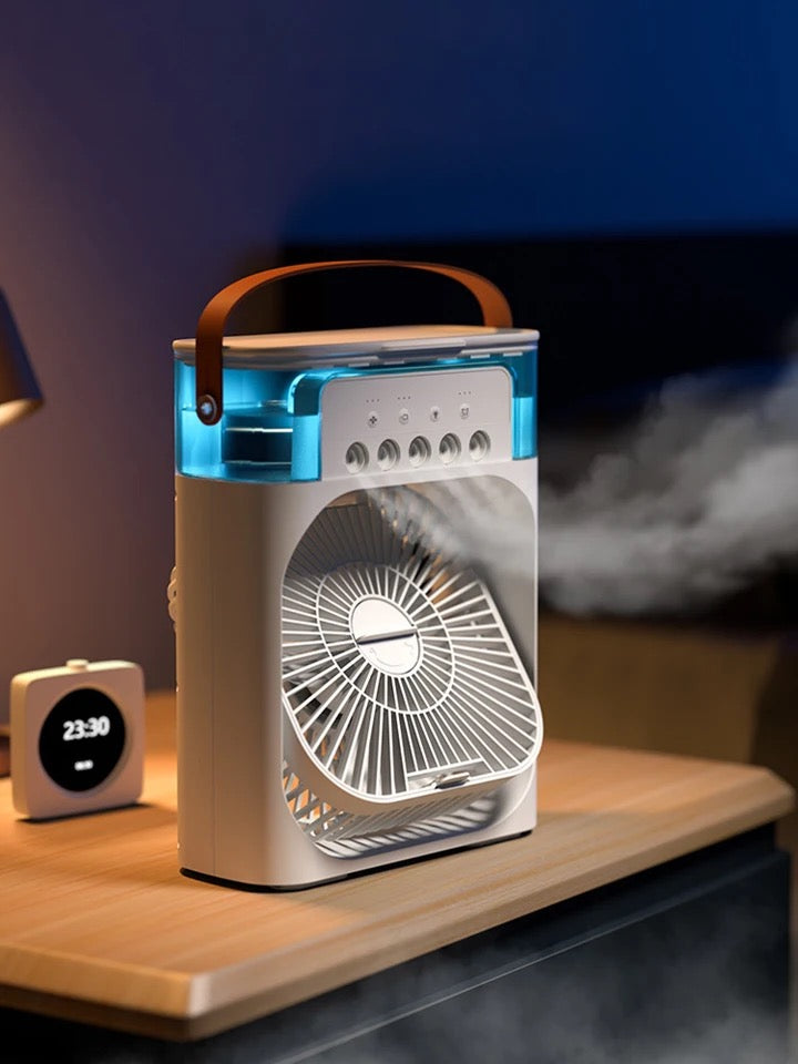 CoolioBreeze – Draagbare Mini Airconditioner voor Directe Verkoeling