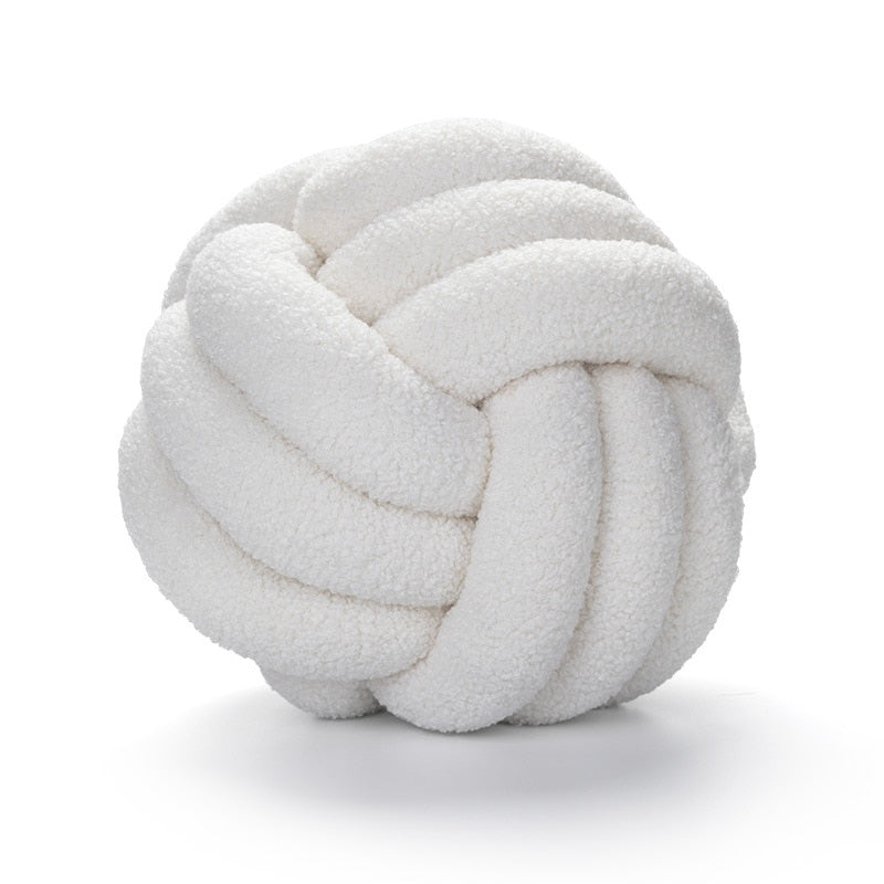 Knotta – Bouclé Knoopkussen voor Moderne Interieurs