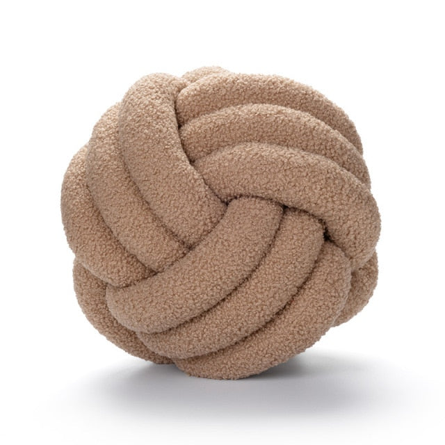 Knotta – Bouclé Knoopkussen voor Moderne Interieurs