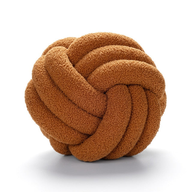 Knotta – Bouclé Knoopkussen voor Moderne Interieurs