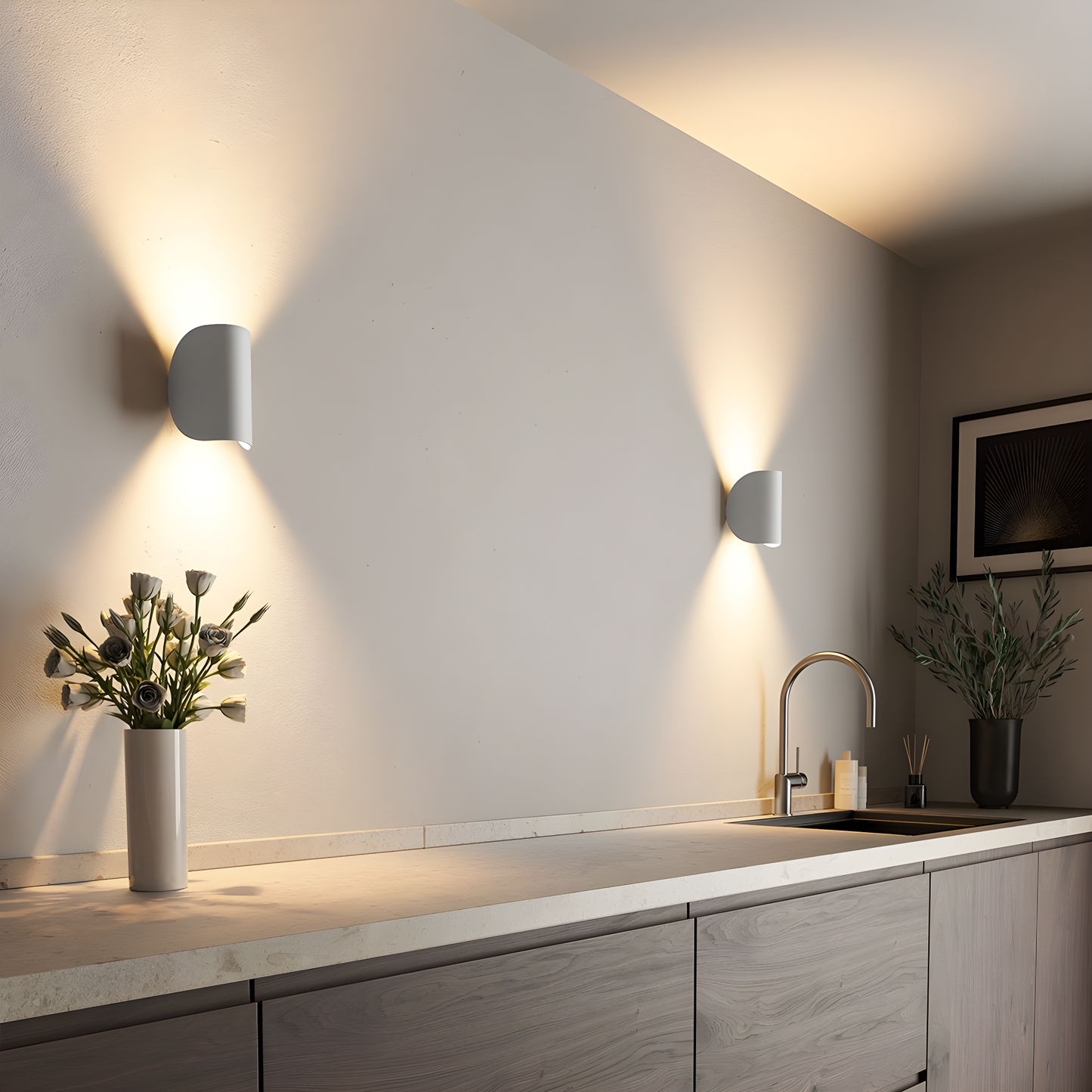 LumenGlow wandlamp - Minimalistisch design