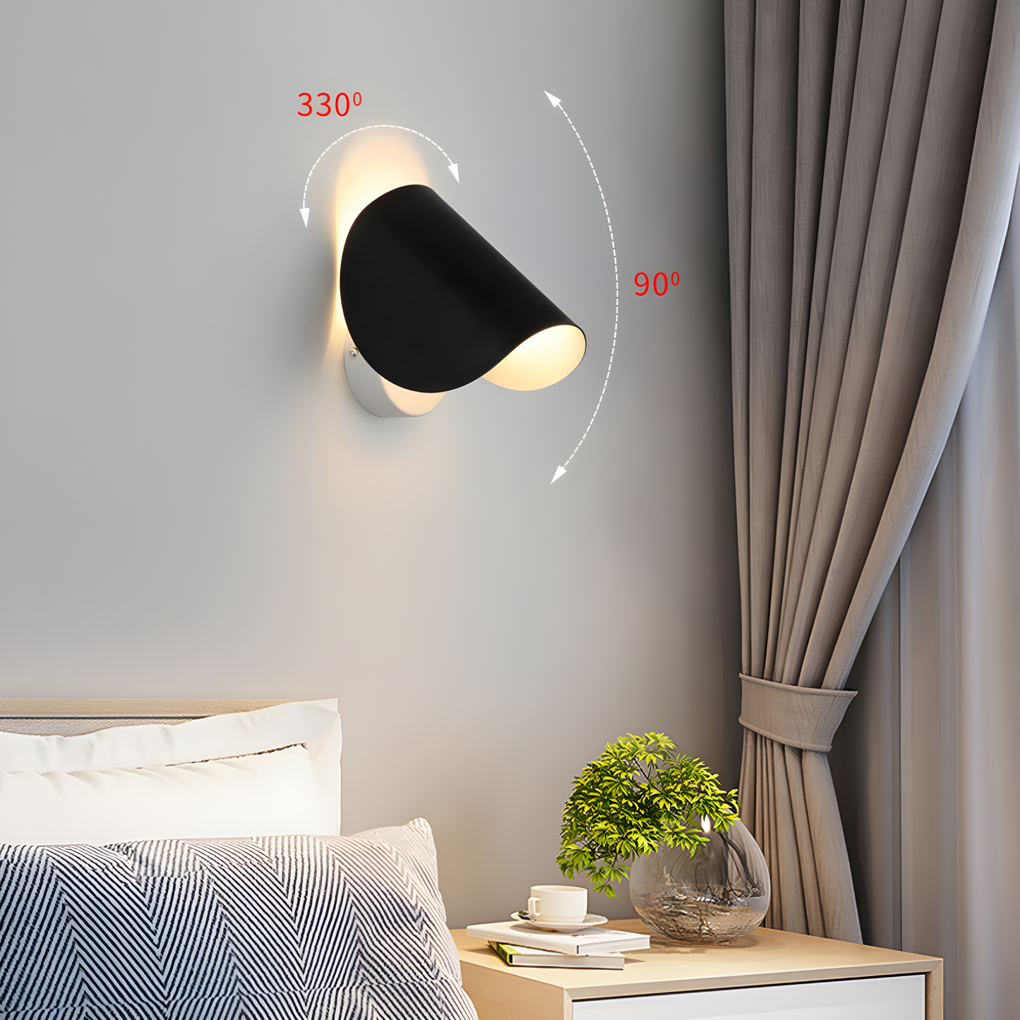 LumenGlow wandlamp - Minimalistisch design