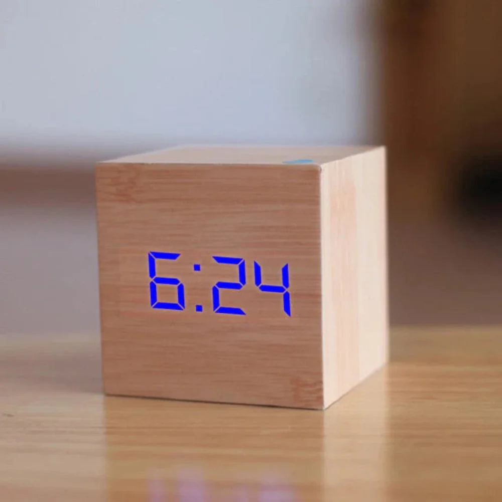 TimeCube – Compacte LED Wekker in kubusvorm
