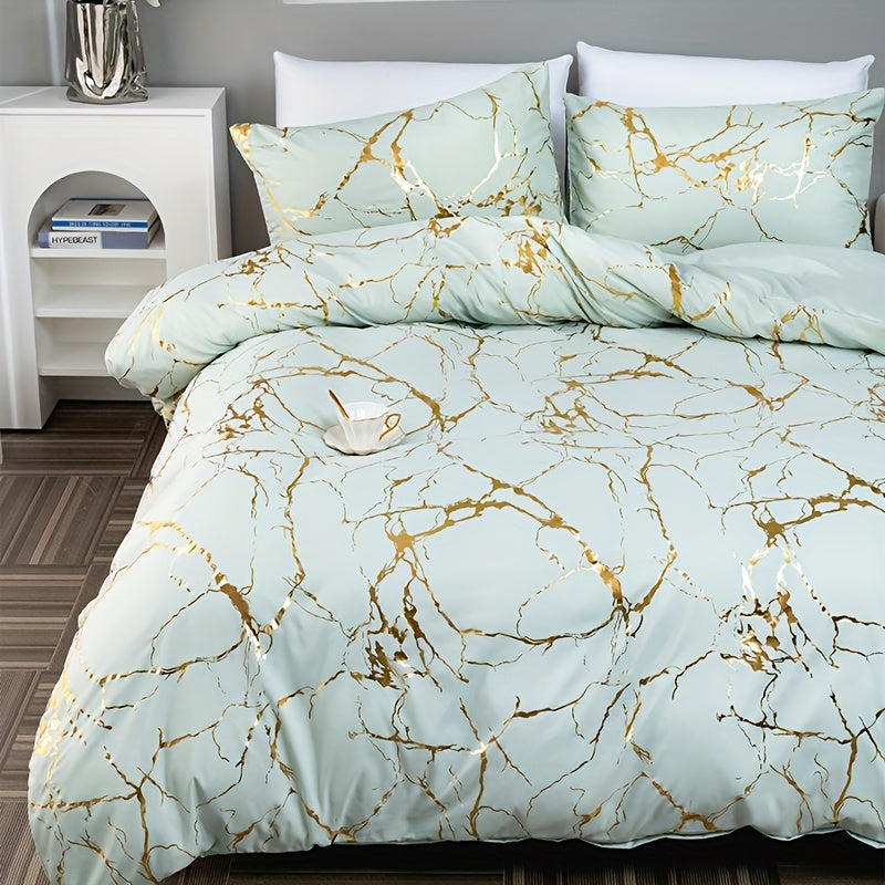 MarbleLuxe – Premium Dekbedovertrek met Marmer Design