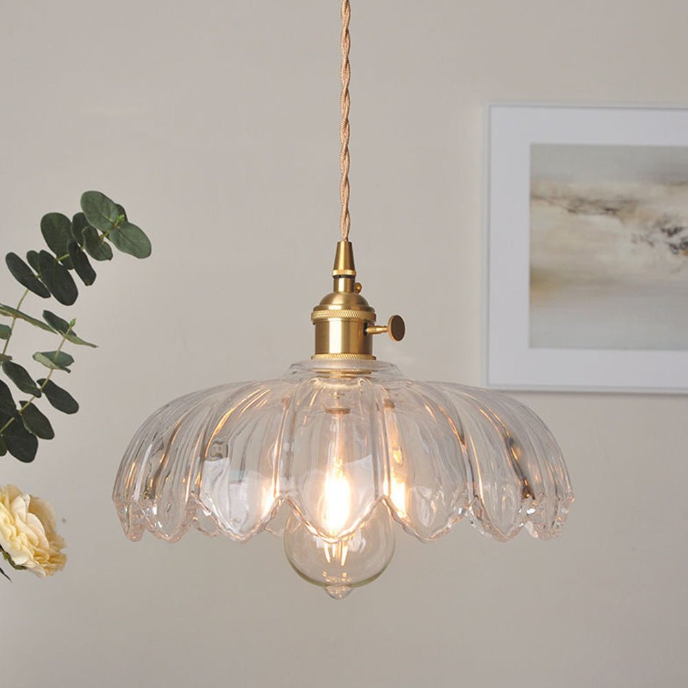 CrystalBloom - Glazen bloemen hanglamp