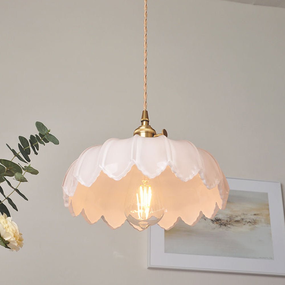 CrystalBloom - Glazen bloemen hanglamp