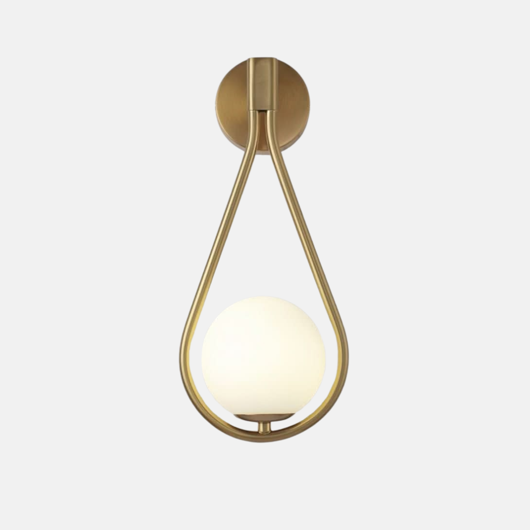 Druppelvormige Design Wandlamp