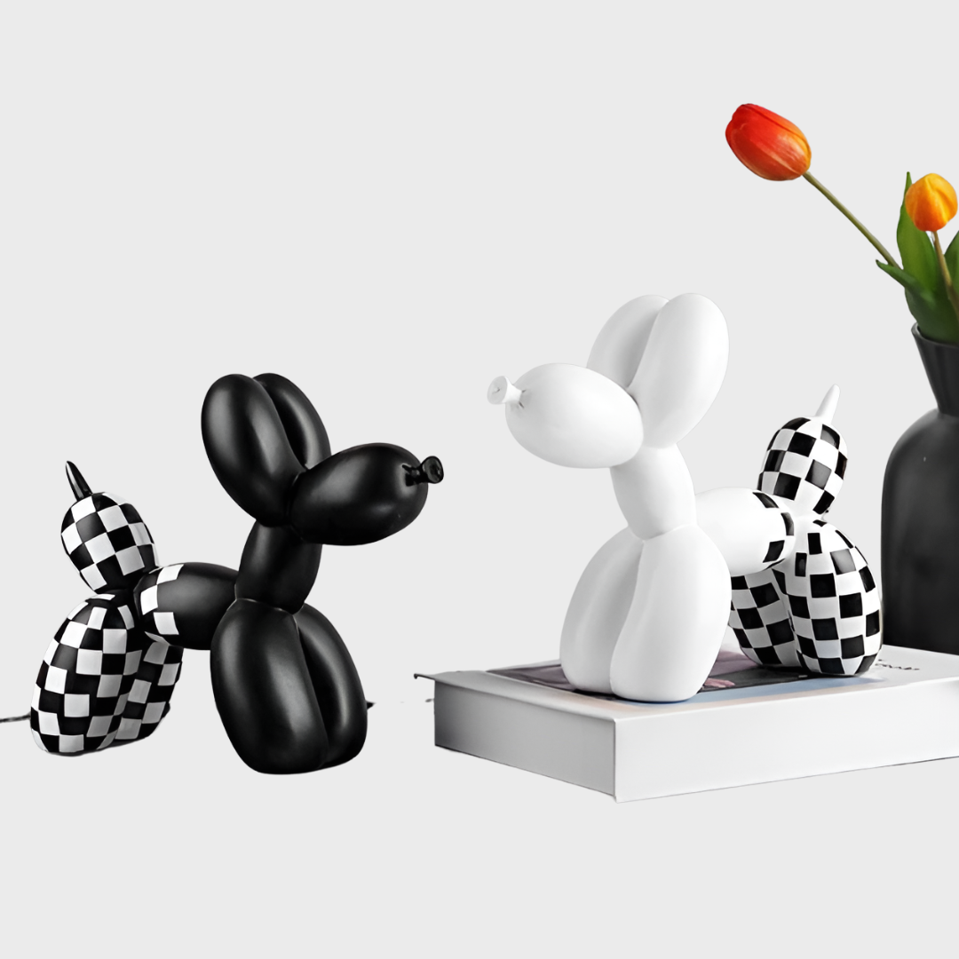 Balloon Dog Art - ballonnenhond-design met een moderne tint