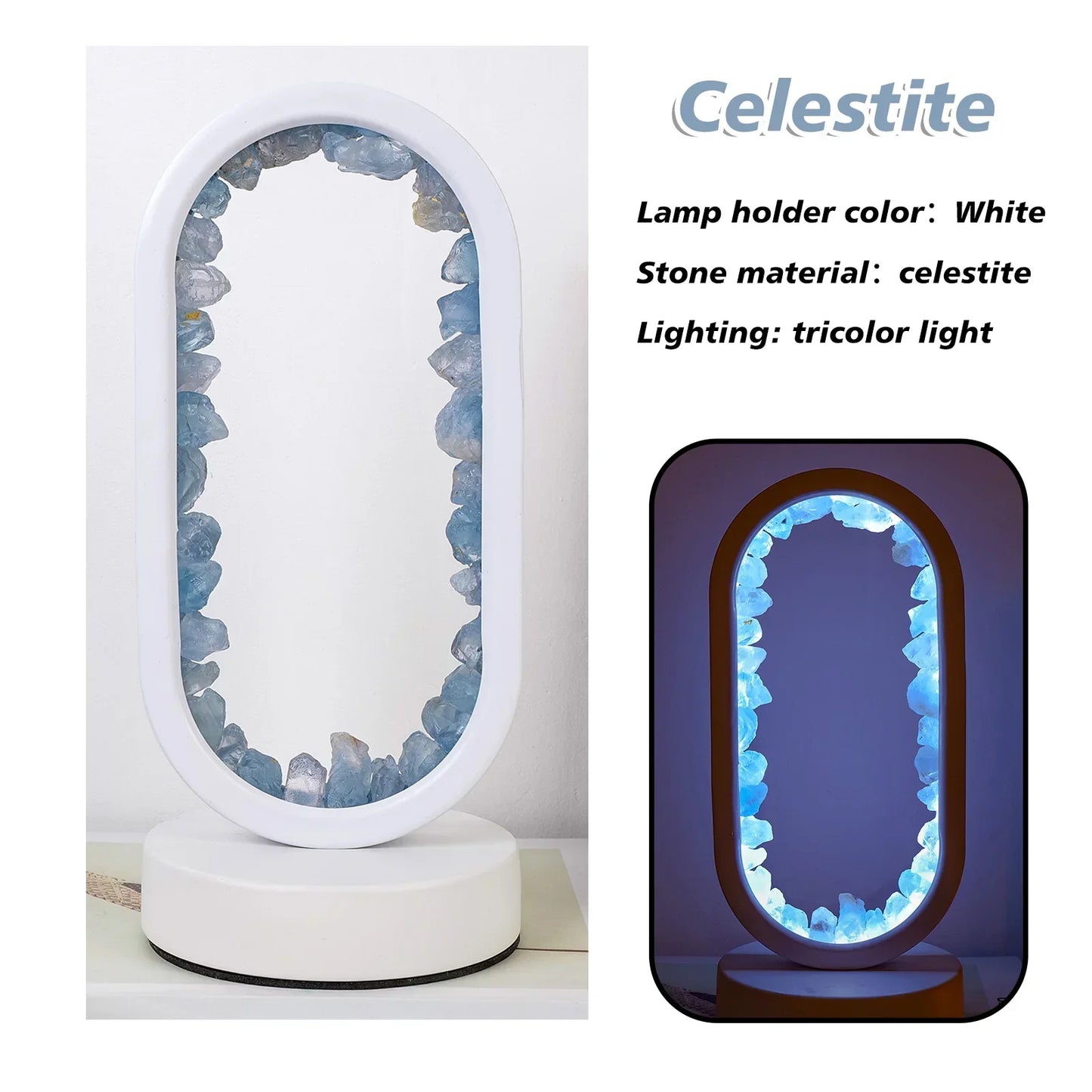 ZenGlow Amethist Lamp