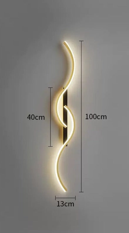 LumiLuxe – Stijlvolle LED Wandlamp voor een Modern Interieur