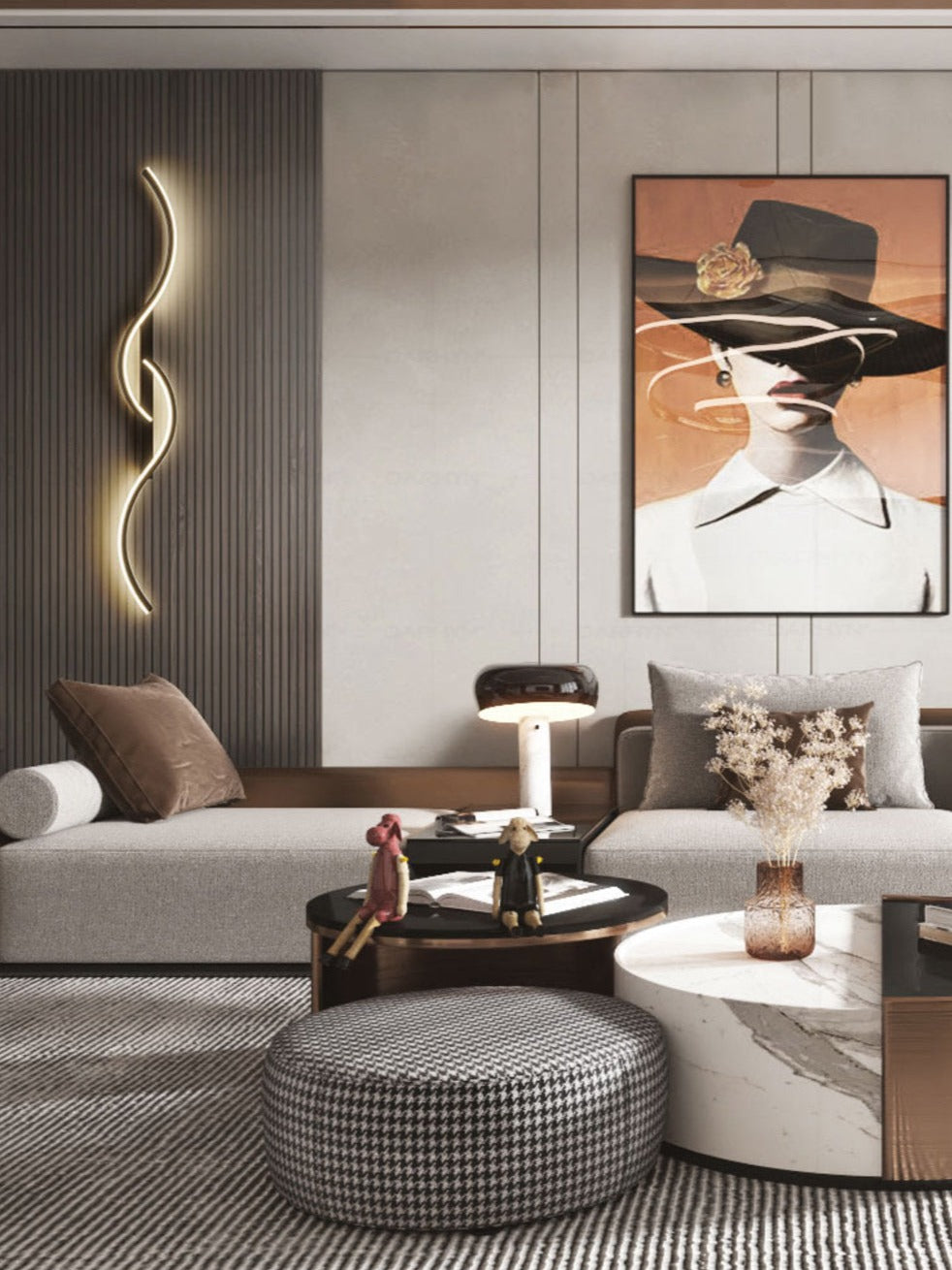 LumiLuxe – Stijlvolle LED Wandlamp voor een Modern Interieur
