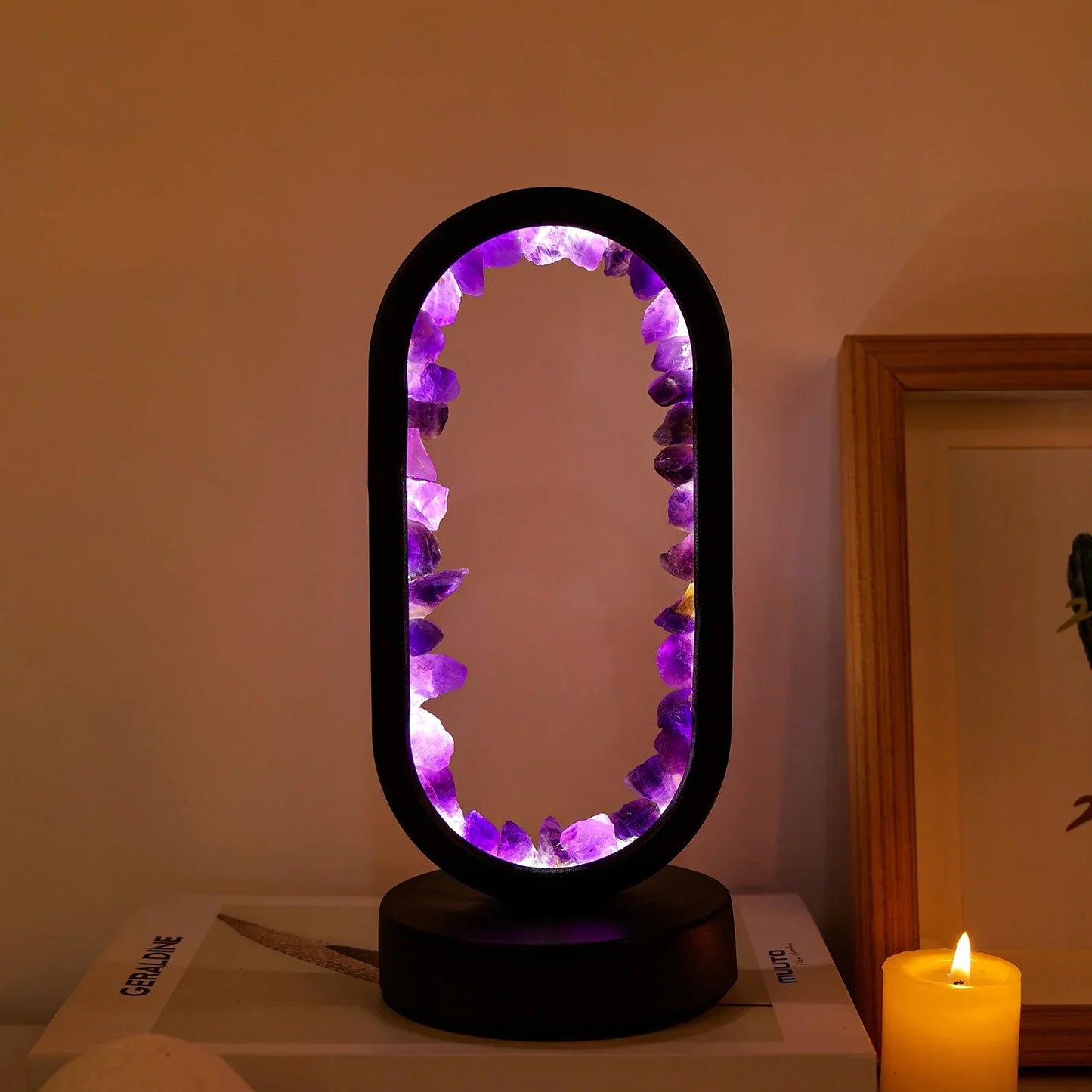 ZenGlow Amethist Lamp