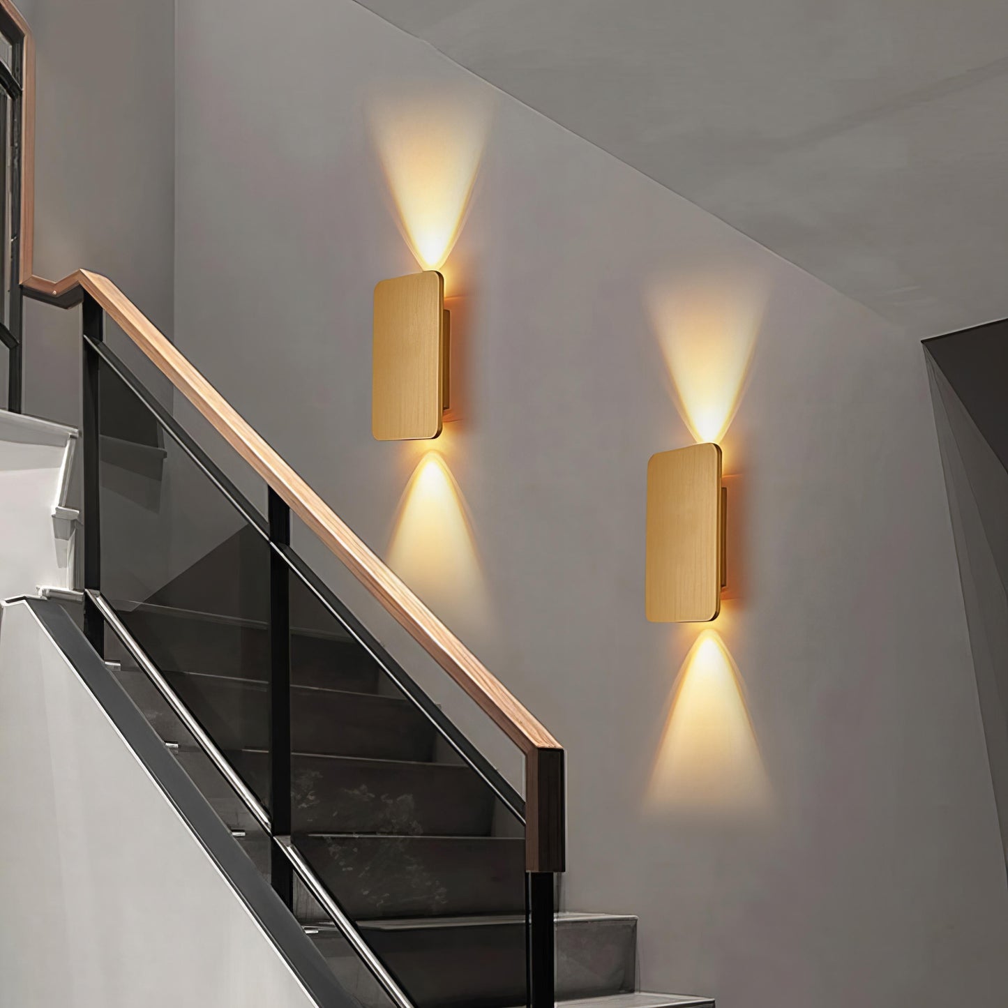 ModernFlex - Rechthoekige wandlamp