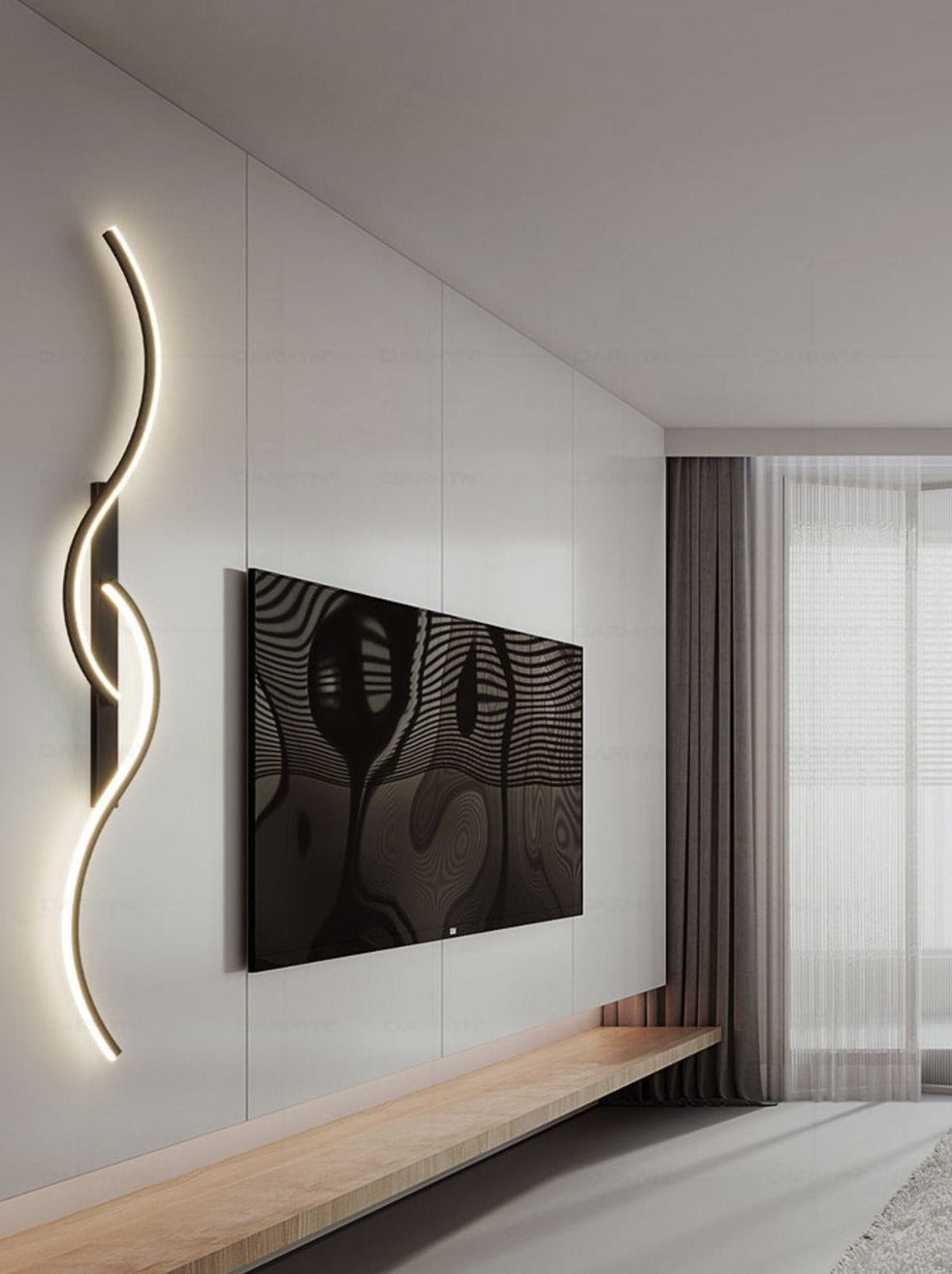 LumiLuxe – Stijlvolle LED Wandlamp voor een Modern Interieur