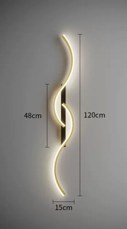 LumiLuxe – Stijlvolle LED Wandlamp voor een Modern Interieur