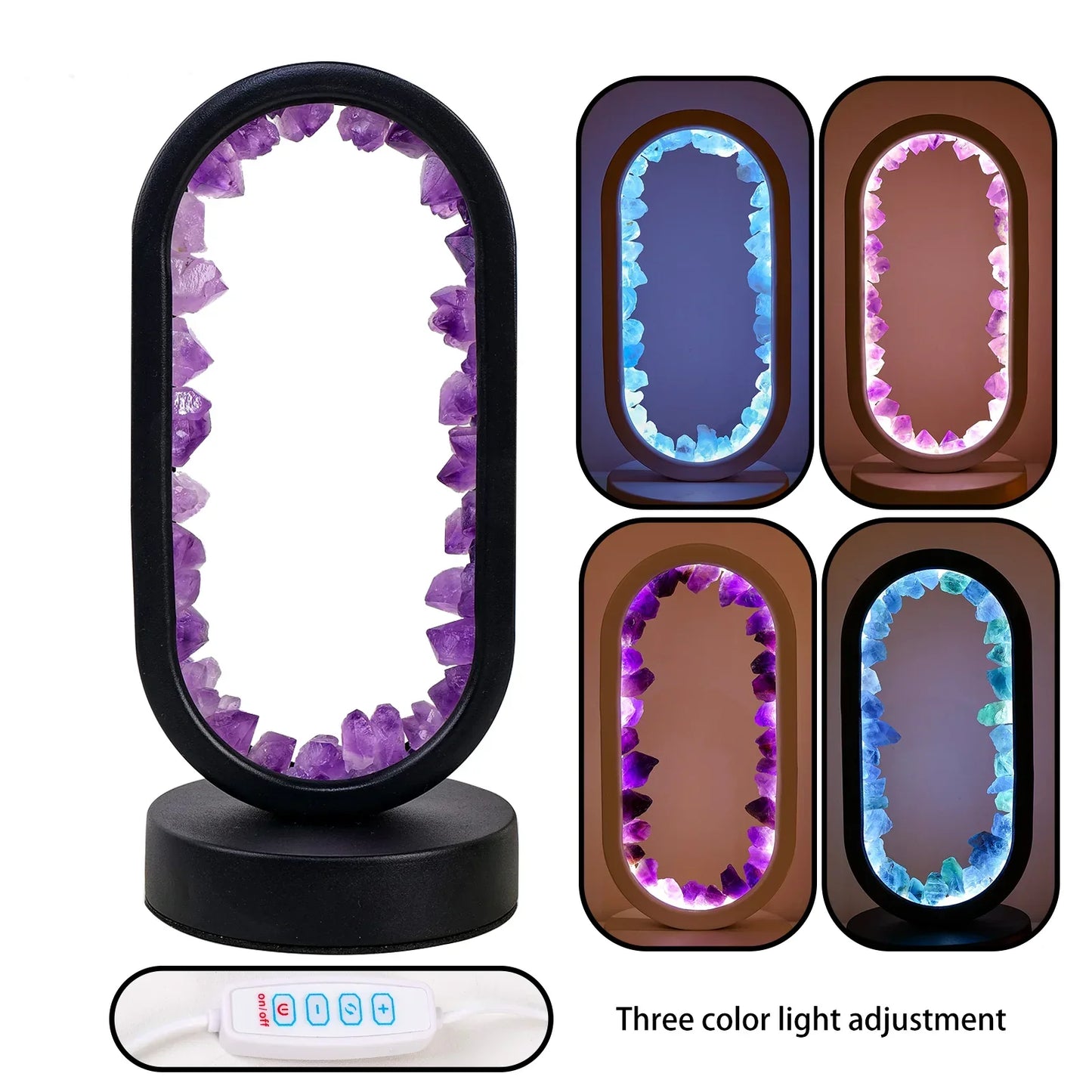 ZenGlow Amethist Lamp