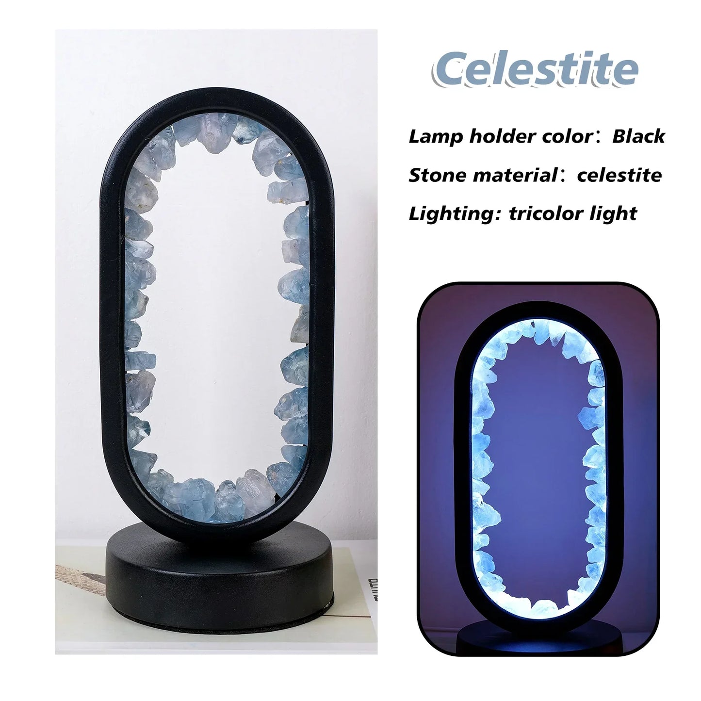 ZenGlow Amethist Lamp