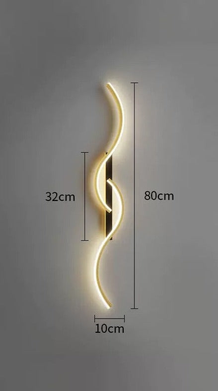 LumiLuxe – Stijlvolle LED Wandlamp voor een Modern Interieur