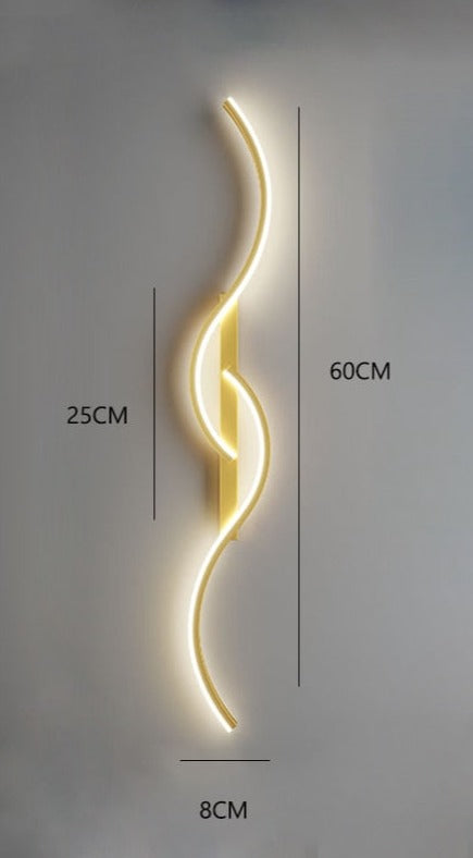 LumiLuxe – Stijlvolle LED Wandlamp voor een Modern Interieur