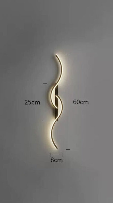 LumiLuxe – Stijlvolle LED Wandlamp voor een Modern Interieur