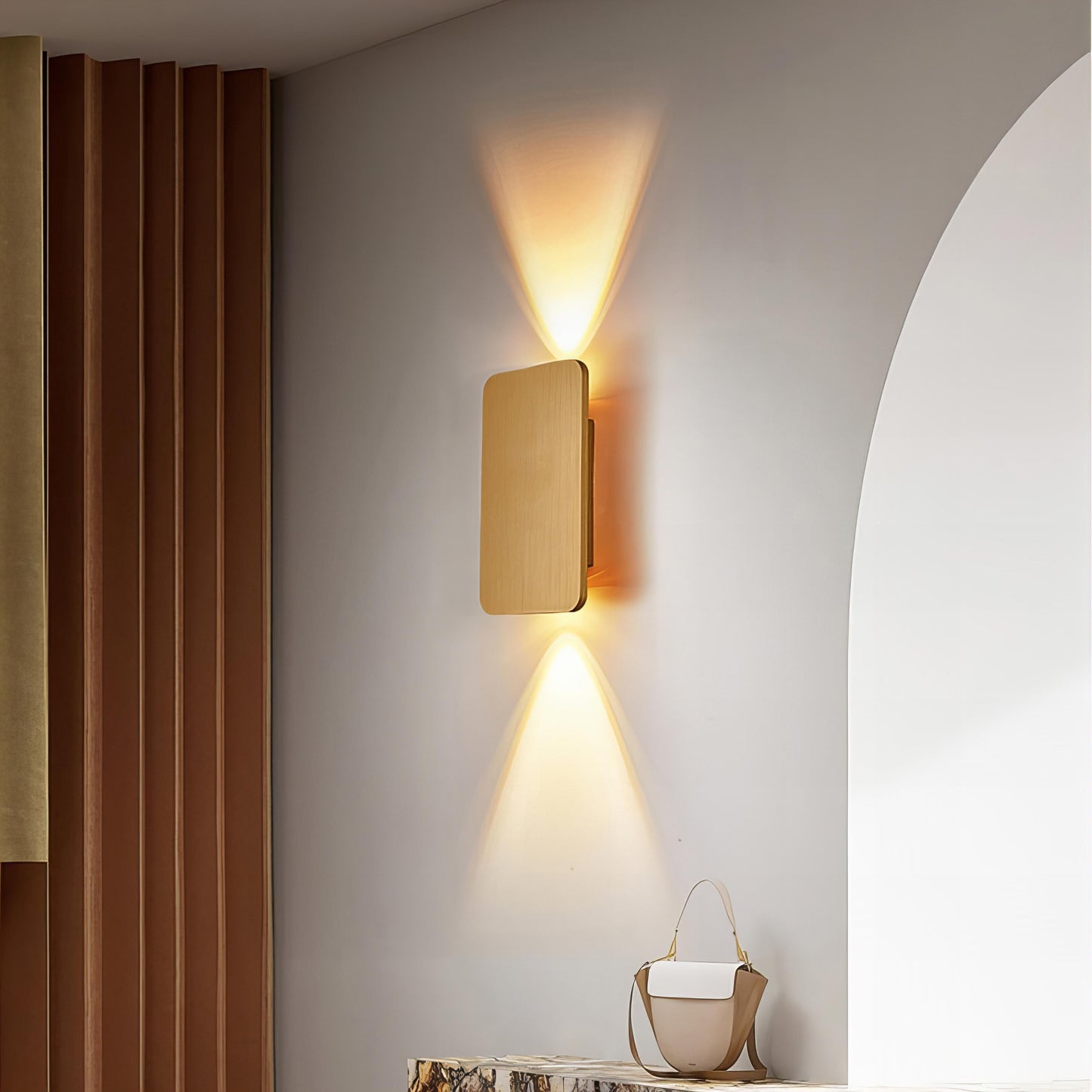 ModernFlex - Rechthoekige wandlamp