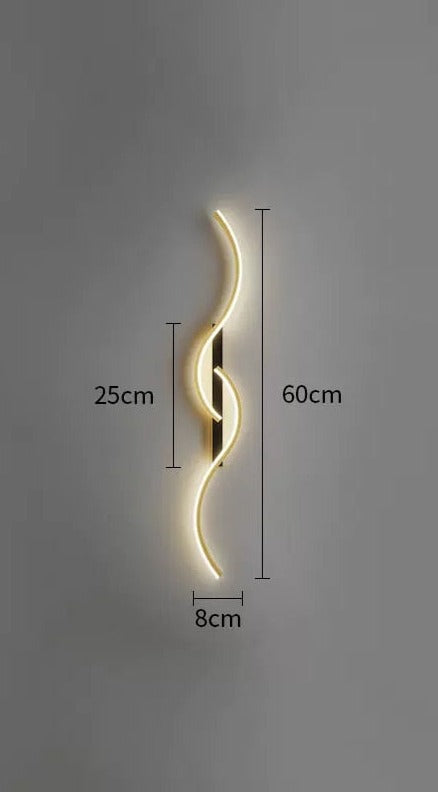 LumiLuxe – Stijlvolle LED Wandlamp voor een Modern Interieur